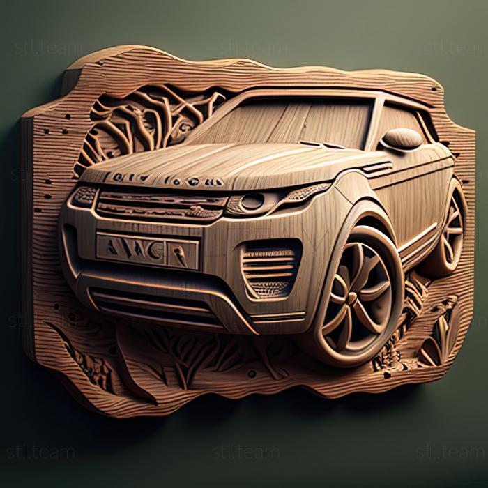 3D модель Land Rover Range Rover Evoque (STL)